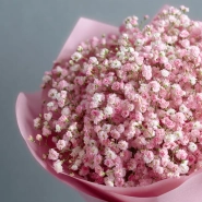 Монобукет из гипсофилы &laquo;Воздушная сказка&raquo; 1