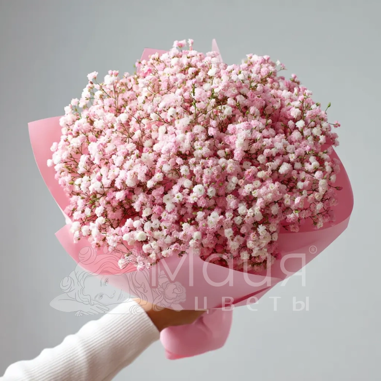 Монобукет из гипсофилы &laquo;Воздушная сказка&raquo;