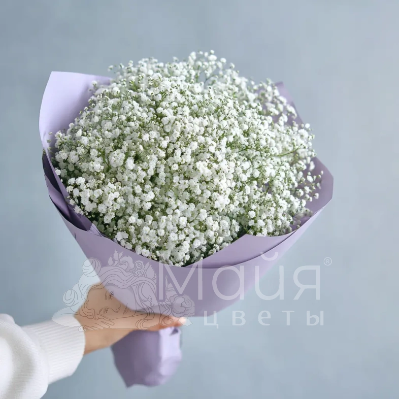 Монобукет из гипсофилы &laquo;Облачная нега&raquo;