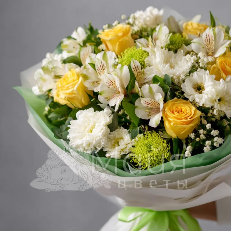 Букет с альстромериями &laquo;Мелодия лета&raquo;