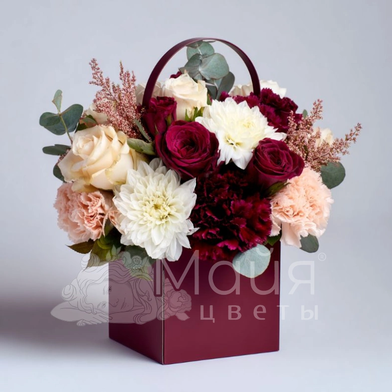 Цветы в сумочке &laquo;Ароматный стиль&raquo;