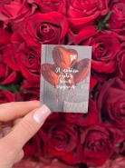 Букет из 17 алых роз 2