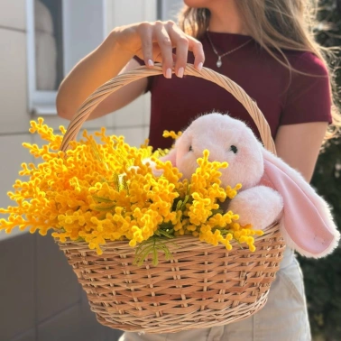 Корзина плетеная размер L