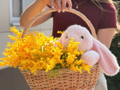 Корзина плетеная размер L