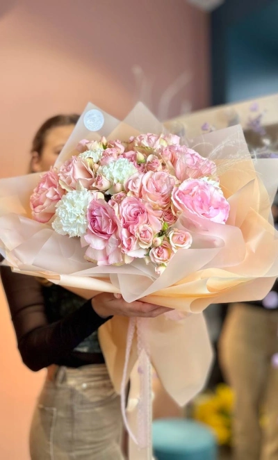 Букет из французских роз