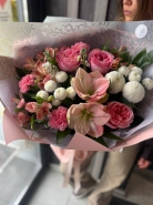 Букет с гипеаструмом 1