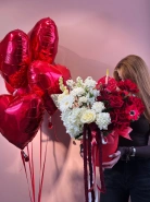 Авторская композиция в керамическом кашпо 0