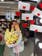 Букет из 51 розы 40 см 3