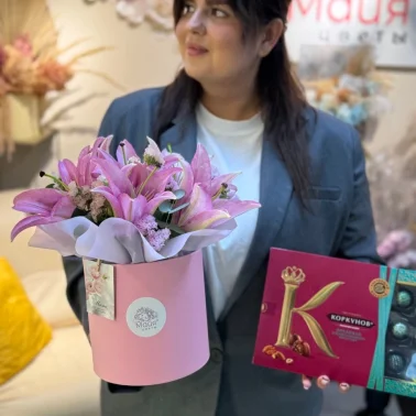 Композиция + конфеты 