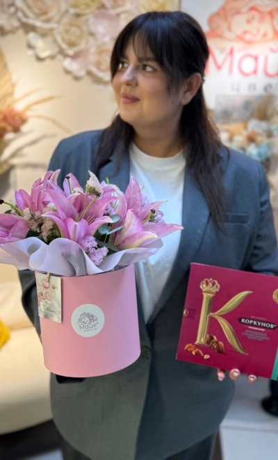 Композиция + конфеты 