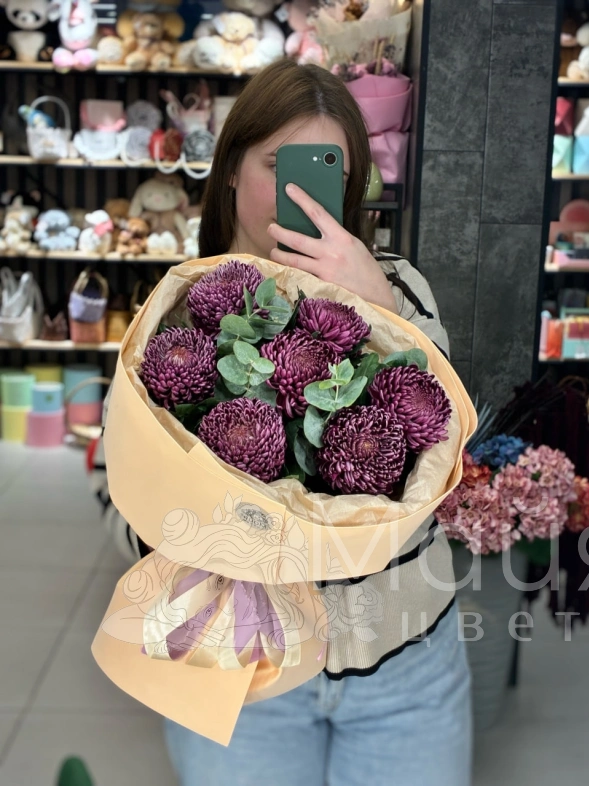 Букет "Бигуди"