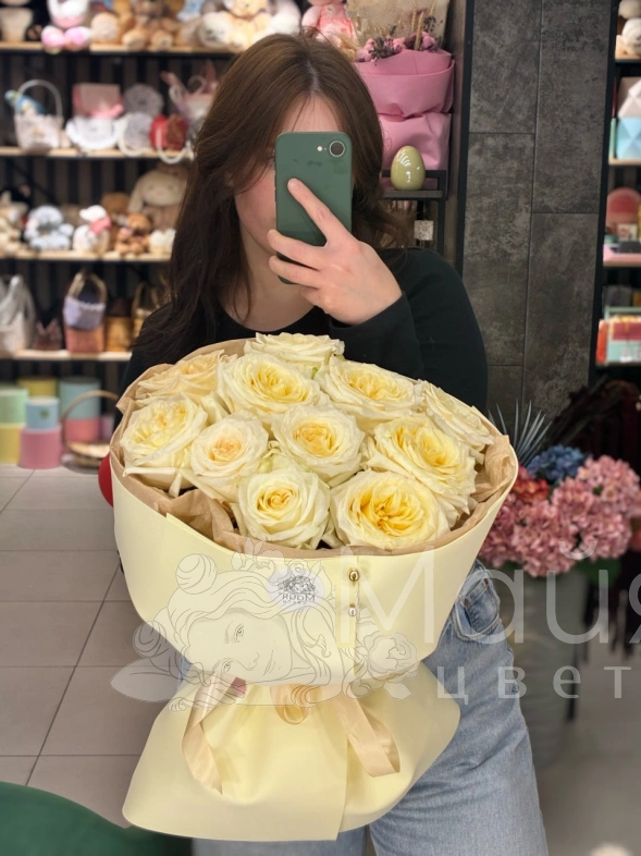 Букет "Нежность ароматных роз"