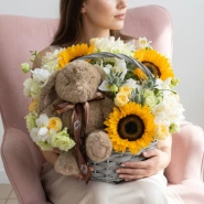 Корзина &laquo;Летний зайчик&raquo; 0
