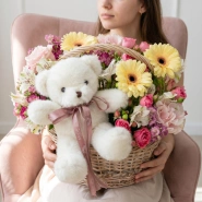 Корзина &laquo;Нежное объятие&raquo; 0