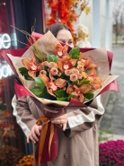 Букет "Карамельные орхидеи" 0