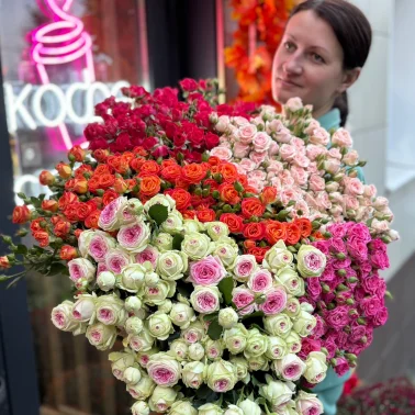 Кустовая роза