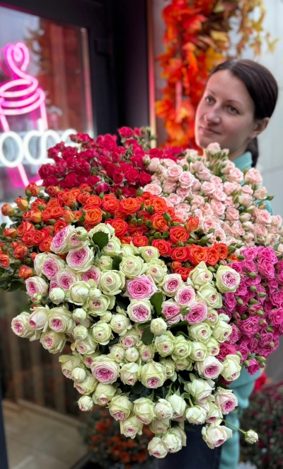 Кустовая роза