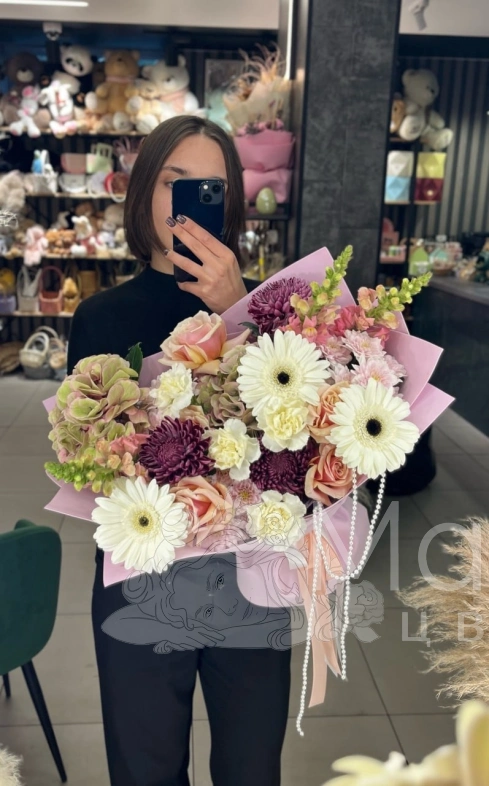 Букет "Нежность осеннего сада"