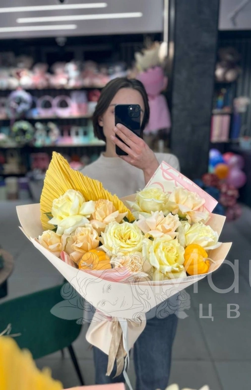 Букет "Осеннее тепло"