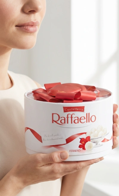 Конфеты тортик «RAFFAELLO» 200 г.