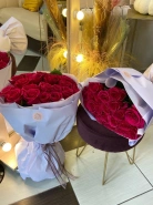 Букет "Рубиновый восторг" 0