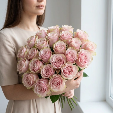 Роза Эквадор Pink Mondial