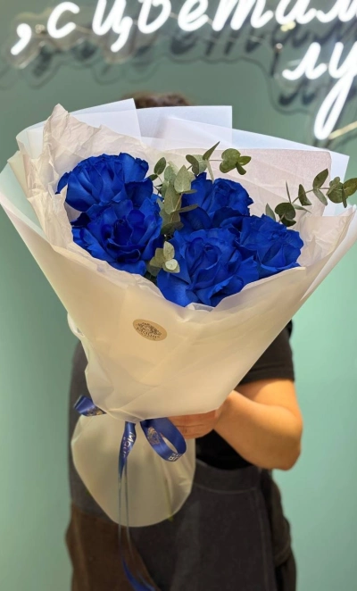 Букет «Синяя магия»