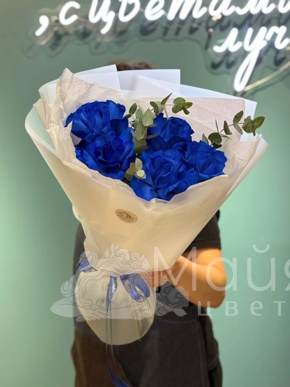 Букет &laquo;Синяя магия&raquo;