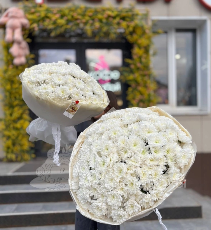 Букет "Воздушные хризантемы&raquo;