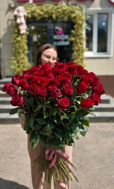 Роза Эквадор 100 см