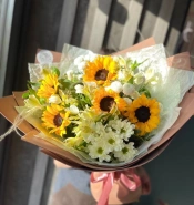 Букет &laquo;Яркость солнца&raquo; 0