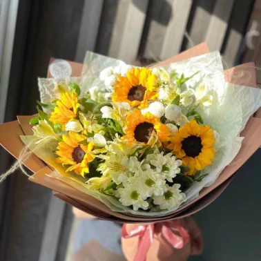 Букет «Яркость солнца»