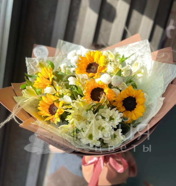 Букет &laquo;Яркость солнца&raquo;