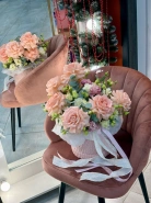 Вязаная коробка "Прованс" 0