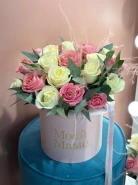 Комопозиция "Нежные розы" 2