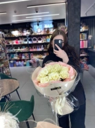 Букет &laquo;Французские белые розы&raquo; 0