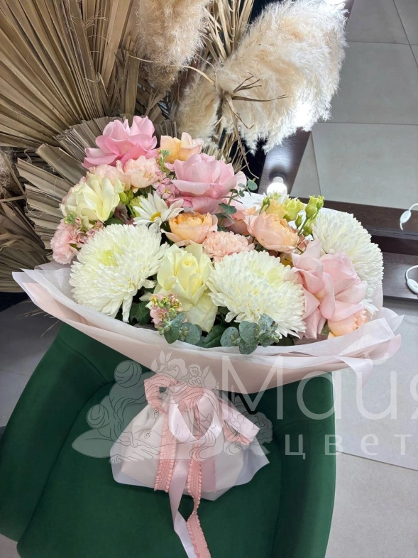 Букет &laquo;Розовый вальс&raquo;