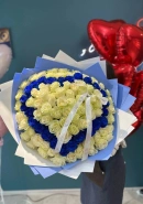 Авторский букет из 101 эквадорской розы &laquo;Любовь&raquo;. 1