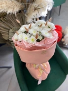 Букет с хризантемами &laquo;Милота&raquo; 0