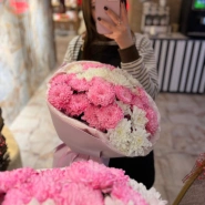 Букет из хризантем &laquo;Нежное облако&raquo; 1