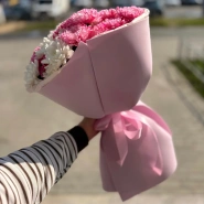 Букет из хризантем &laquo;Нежное облако&raquo; 2