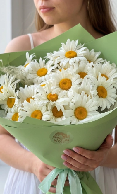 Букет из королевских ромашек