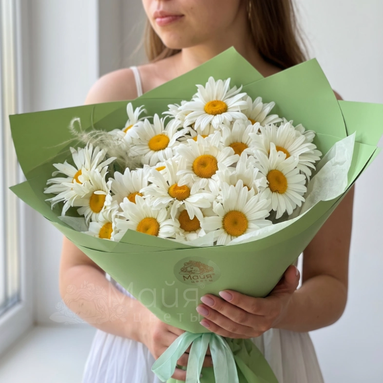 Букет из королевских ромашек