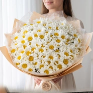 Букет из 101 ромашки 0