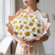 Букет из 21 ромашки 0