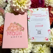 Подарочный сертификат на 2000 рублей 0